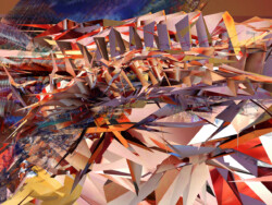 Cyclops Descends 1 - inkjet print