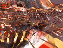 Cyclops Descends 4 - inkjet print